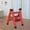 Rouge, variante sur DYNWAVECA Échelle Pliante à 3 Marches Portable Légère pour Entrepôt Maison Intérieur Extérieur Rouge