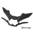 thumbnail image 3 of Mistaha Front Spoiler Winglet Kit for Yamaha MT-09 - Black ABS & Iron Bird Beak Air Deflector Cover Windshield with Lower Front Wing - Motorcycle Customization Accessory, 3 of 6