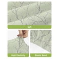 thumbnail image 4 of Sage Green Branches Bar Stool Covers Set of 2, Vintage Art Farmhouse Stretch Washable Bar Chair Covers with Backs, Removable Pub Counter Height Chair Cover for Kitchen Dining Room Cafe, 4 of 7