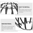 thumbnail image 4 of UPGRATOR Abat-Jour Rond Lampe en Fer Minimaliste 1Pcs, 4 of 5