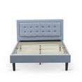 thumbnail image 3 of East West Furniture Fannin 2-piece Wood Full Bedroom Set in Denim Blue/Navy, 3 of 8