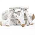 thumbnail image 5 of Barton Ceramic Gas Logs, 6-Piece Birch Set of Decoration Ceramic Wood Logs for All Types of Ventless, Gel, Ethanol, Electric, Gas Inserts, Propane, Indoor or Outdoor Fireplaces & Fire Pits, 5 of 6