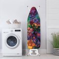 thumbnail image 3 of HELLHERO Iron Board Cover Colorful Floral Pattern Easy Fit Elastic Edge Ironing Board Covets for Home Ironing, 3 of 5