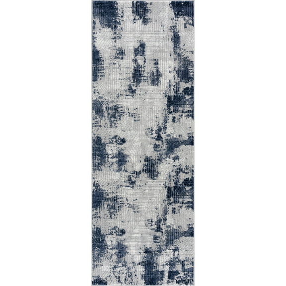 United Weavers Reserve Cora Blue Runner Rug 2'7" x 7'2"