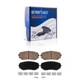 thumbnail image 5 of Detroit Axle - Front Brake Kit for 07-14 Ford Edge 2007-2015 Lincoln MKX Drilled Brake Rotors Ceramic Brakes Pads Wheel Bearing Hubs 2008 2009 2010 2011 2012 2013 Replacement [12.60 inch Rotors], 5 of 7