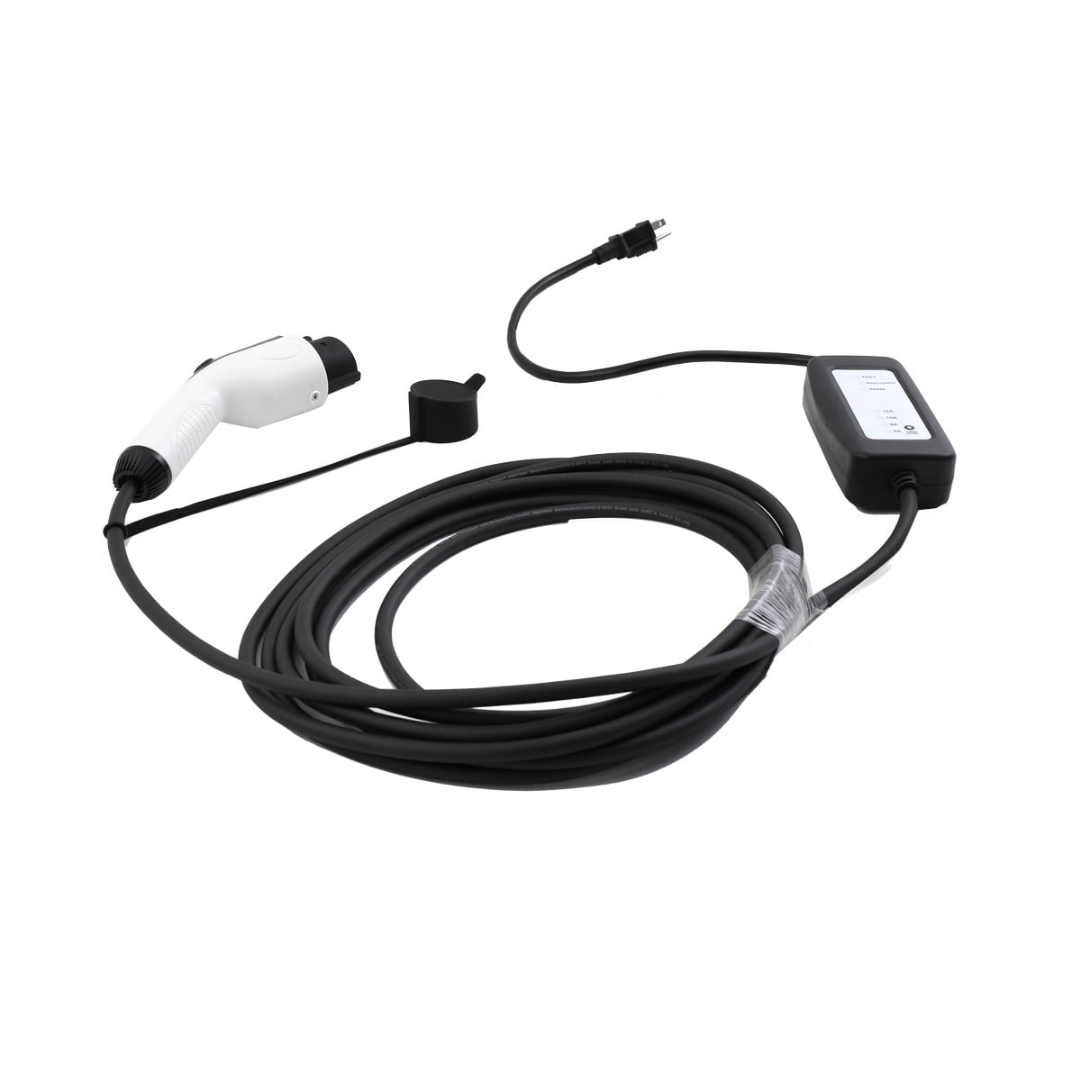 AC 90V250V 16A Level 2 EV Charger with 25ft Extension Cord Portable