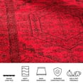 thumbnail image 5 of Hawthorne Collection Tapis Rouge - Coureur 2 Pieds6 Pouces x 6 Pieds, 5 of 5