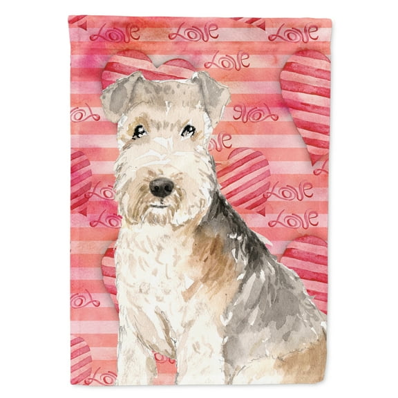 Love a Lakeland Terrier House Flag