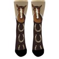 thumbnail image 4 of ThisWear Horse Lover Gifts for Equestrians Horse Riding Socks Horse Accessories 1-Pair Novelty Crew Socks, 4 of 5