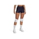 thumbnail image 1 of Pantalones cortos Under Armour Team Shorty 3 para mujer, talla XXL, azul marino y blanco, 1 of 3