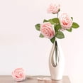 thumbnail image 3 of Flores artificiales rosas para hacer tú mismo ramos de boda, centros de mesa, fiestas, baby showers, decoración del hogar, 3 of 5