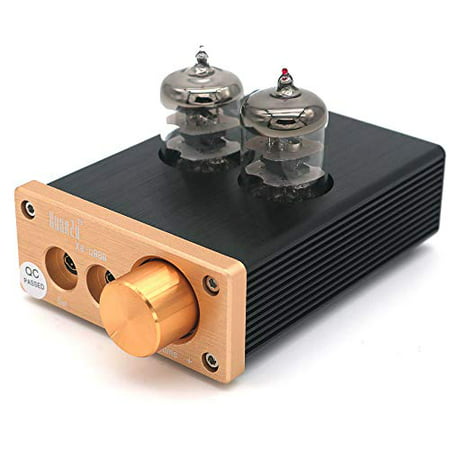 WINGONEER 6J9 Vacuum Tube Integrated Amplifier Mini Stereo HiFi Headphones Audio Amplifier