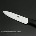 thumbnail image 4 of Ceramic Knife Set of Kitchen 6-inch Chef Knife + 3-inch Paring Knifewith Sheath Soft-Grip Handle Vegetable Fruit Slicing Rustproof, 4 of 8