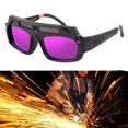 thumbnail image 3 of LEEYNEER Solar Auto Darkening Welding Helmet Eye Protection Glasses Goggles, 3 of 9