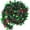 #1129-Multicolor, variant on Cheapark Green Glitter Christmas Tinsel Garland - Leaf & Red Berry Hanging Decor for Xmas Tree Parties Home Festive Christmas Decoration Supplies