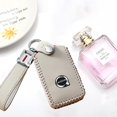 thumbnail image 3 of CHAO 1 Uds. Funda protectora para llave de coche (blanca) para Volvo S90 V90 XC90 XC60 XC40 con llavero, 3 of 5