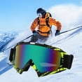 thumbnail image 4 of Ski Goggles Outdoor Windproof Snow Sports Glasses UV Protection Adult Winter Sports Eyewear Panoramic View, 4 of 5