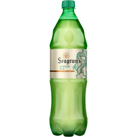 Seagram's Caffeine-Free Ginger Ale Soda, 1.25 L