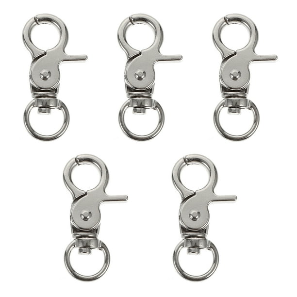 5Pcs Bird Cage Locks Lobster Clasp Door Lock Parrot Cage Safety Buckle