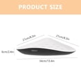 thumbnail image 3 of Plastic Corner Shelf Wall Mounted Punch Free Corner Storage Rack Corner Shower Shelf, 3 of 8