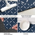 thumbnail image 3 of Navy Blue and White Geometric Pattern Kitchen Rug Mat,Kitchen Runner Rugs Non Skid Washable,Decorative Kitchen Floor Mats for Kitchen,Sink,Laundry,17"X47", 3 of 5