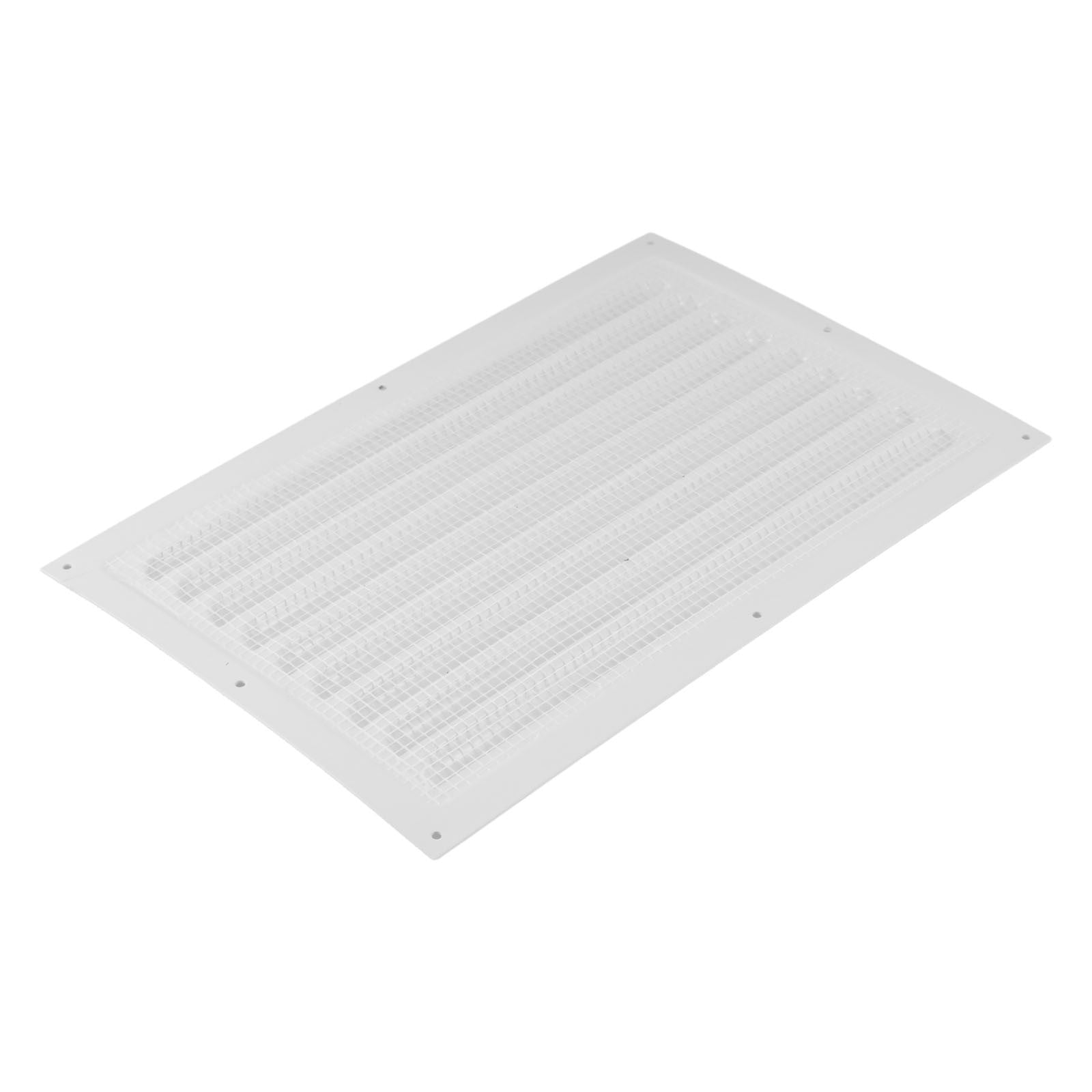 Metal Vent Cover Square Soffit Ventilation Louver Grille Cover with Mesh Vent 200X300mm