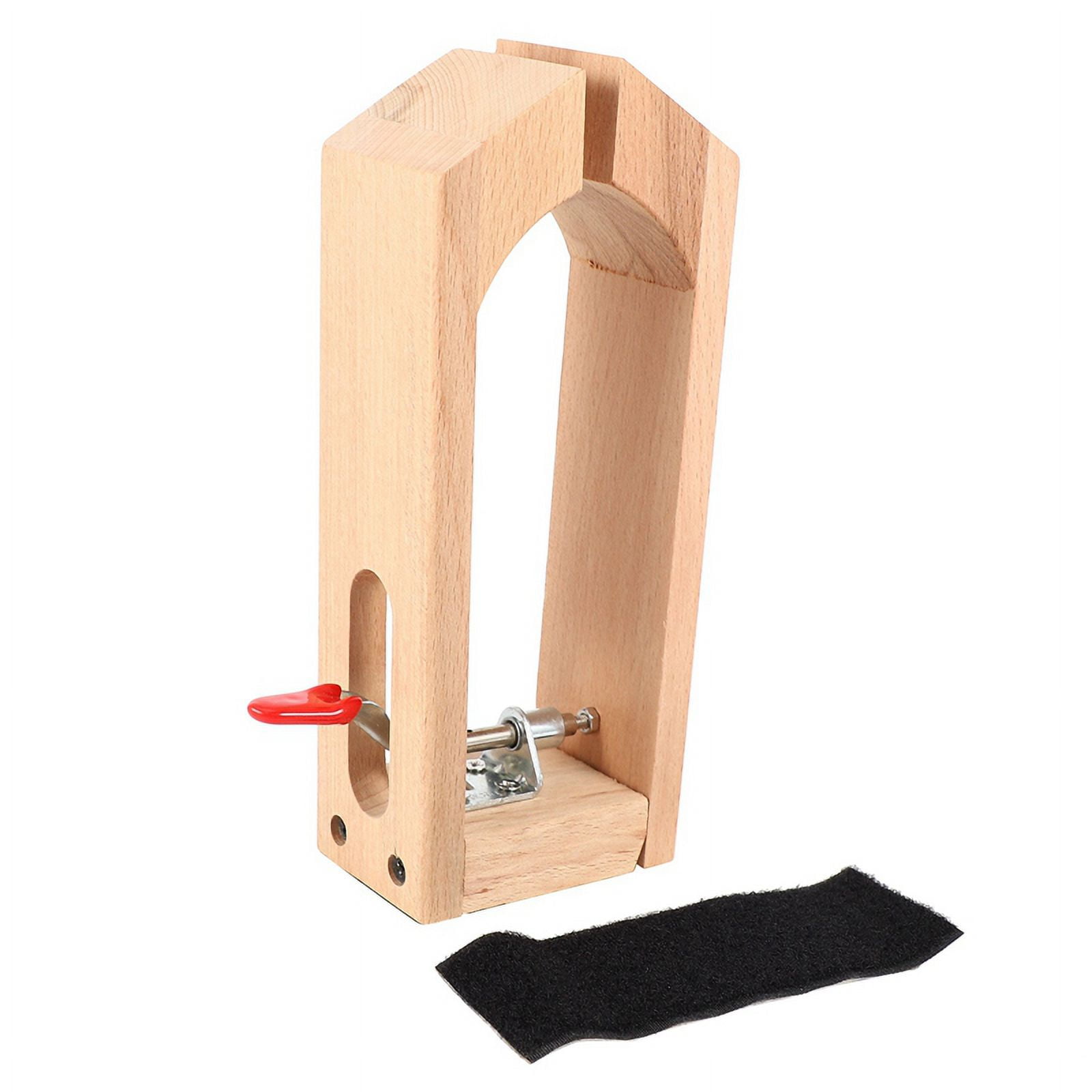 2X Leather Craft Retaining Clip Wood Tools Hand Tool Set Table Desktop Stitching Sewing Lacing Horse Clamp Tools