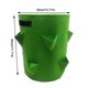 thumbnail image 2 of Bolsa de cultivo de plantas de fresa, jardín de la casa, bolsa portátil para macetas de hortalizas con flores de patata, verde, 30x45 cm, 8 agujeros Noticed HA6255-03B, 2 of 6