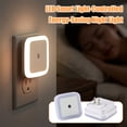 thumbnail image 4 of Night Light Plug-in for US Outlets, Smart Dusk-to-Dawn Sensor Square LED Light, Energy-Saving Nightlight for Hallway and Bathroom, 4 Colors, 4 of 6