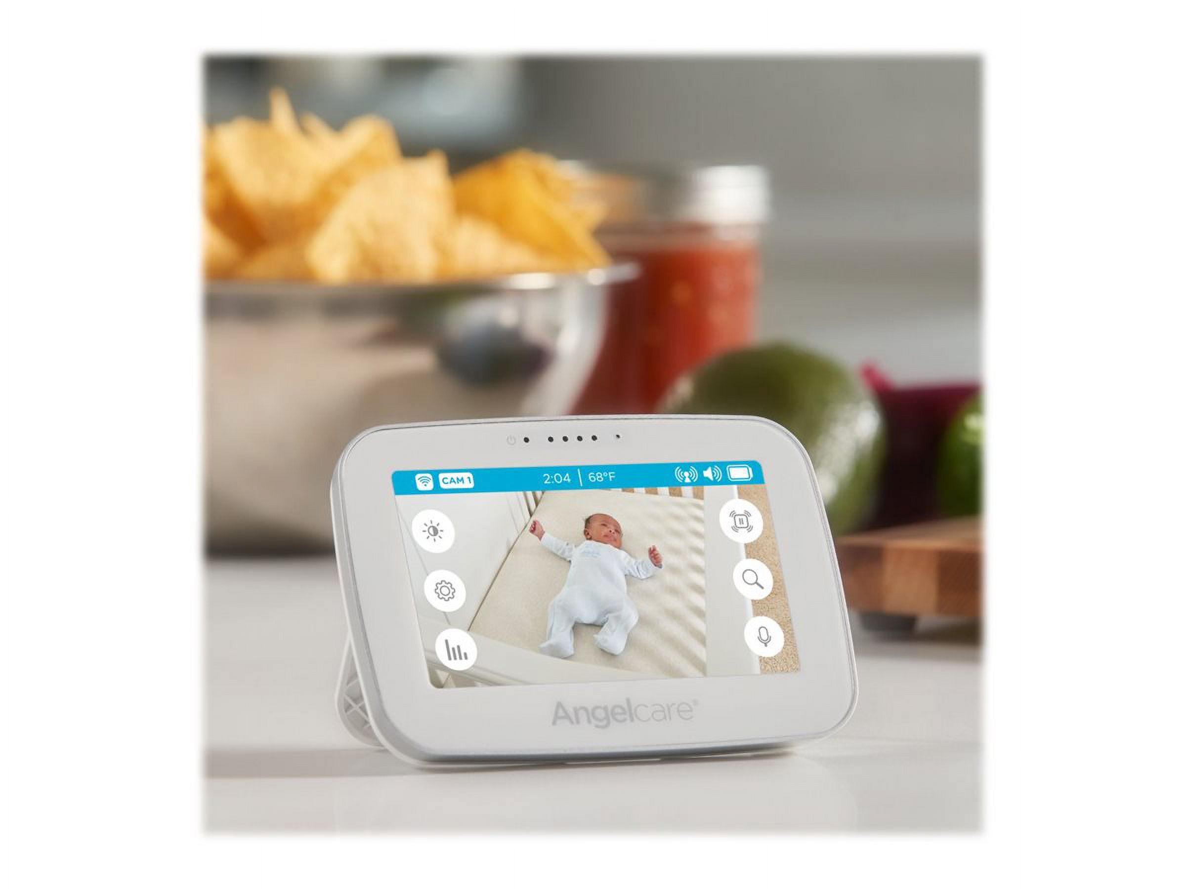 Angelcare AC417 - Baby monitoring system - wireless - 4.3" LED - 1 camera(s)