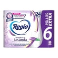 thumbnail image 1 of Papel higiénico Regio Suspiros de Lavanda 24 rollos con 200 Hojas Dobles, 1 of 4