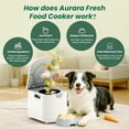 thumbnail image 2 of Aurara Pet Fresh Food Cooker 3LB Large Capacity Dog Food Maker for Dogs, Dishwasher Safe, White, 2 of 7