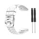 thumbnail image 5 of Correas De Silicona Para Reloj, Correas De Repuesto Suaves Y Cómodas Con Hebilla De Acero, Correa De Reloj Compatible Con Garmin Forerunner 920Xt Methold EL016819-01, 5 of 5