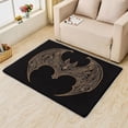 thumbnail image 2 of Bat Rug Bedroom - Washable Rugs Bat Rug & Home Decor, 3x5 Area Rug, Goth Totem Bats Rugs for Entryway, Non Slip Low Pile Small Indoor Door Mat, Boys Gothic Carpet & Room Decorations, 2 of 7
