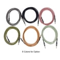 thumbnail image 3 of Amdohai Electric Guitar Bass Cable Musical Instrument Audio Cable 1/4, 3 of 8