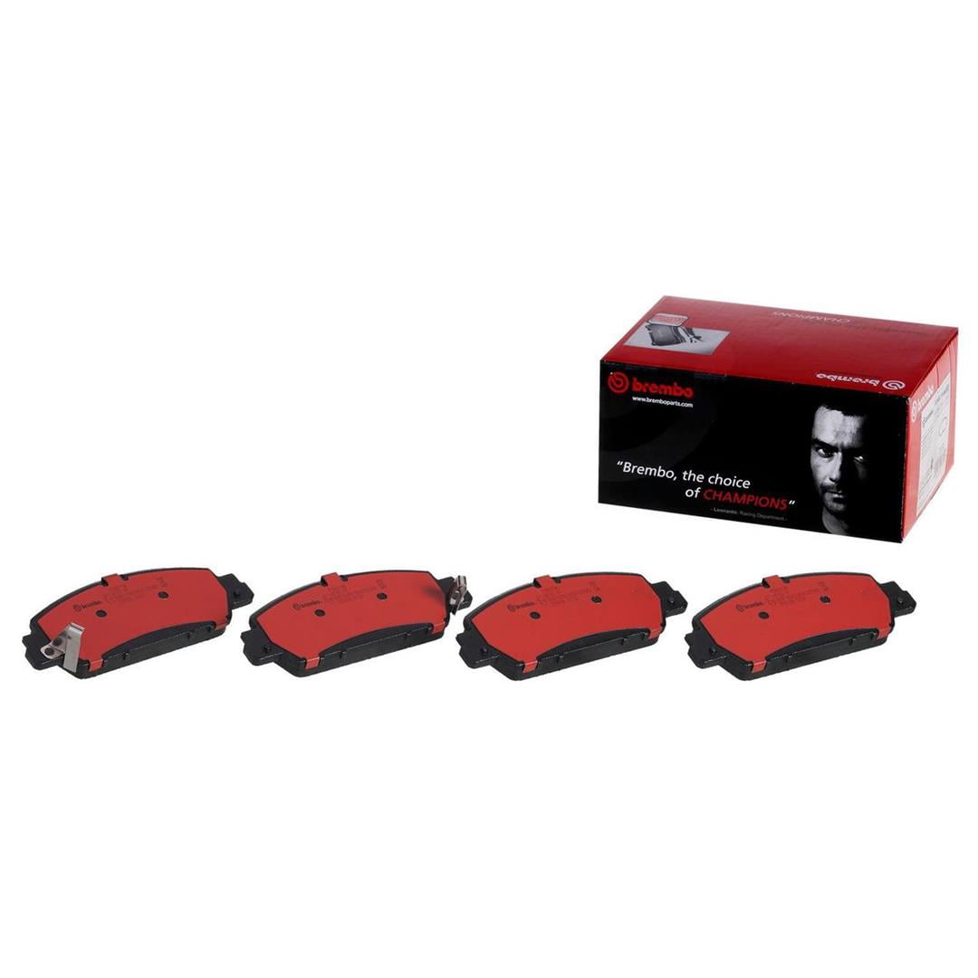 Brembo P28077N Premium NAO Ceramic OE Equivalent Pad