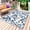 blue, variant on Navy Blue Botanical Outdoor Rug 3x5 Ft - Reversible Patio Rug Outdoor Camping Rugs, Summer Spring Leaves Washable Indoor Outdoor Area Rugs, Non-Slip Outdoor Carpet Runner for Deck/Porch