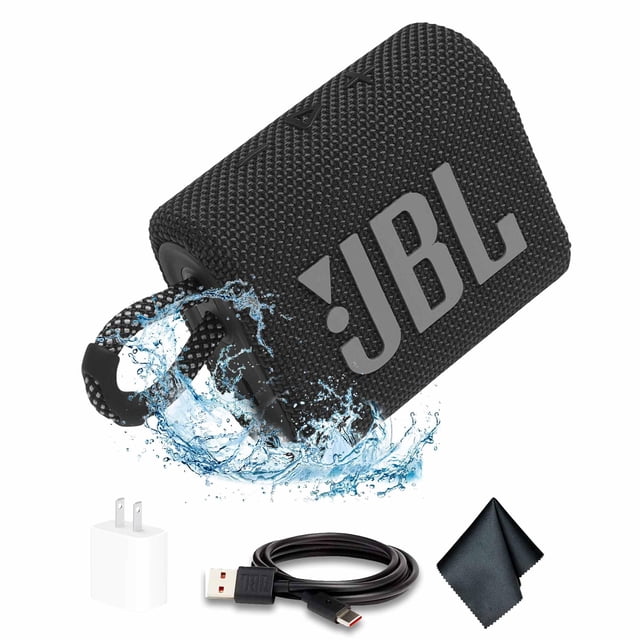 Altavoz Bluetooth JBL Go 3 portátil impermeable negro
