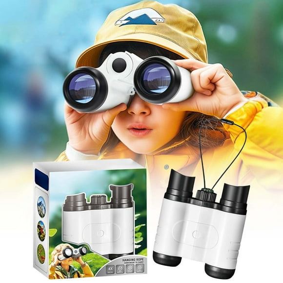 HLONK Portable Binoculars Suitable for Outdoor Travel Music Concerts and Viewing Low Light Field High Power Easy to Focus Binoculars Cubes for Kids Ages 4-8 Building for Kids Ages 2 Build