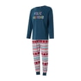thumbnail image 4 of Nituyy Matching Family Pajamas Set Christmas Pjs Holiday Sleepwear Sets Printed Long Sleeve Nightwear, 4 of 10