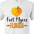thumbnail image 4 of Inktastic Fort Myers Florida Orange in Heart T-Shirt, 4 of 5