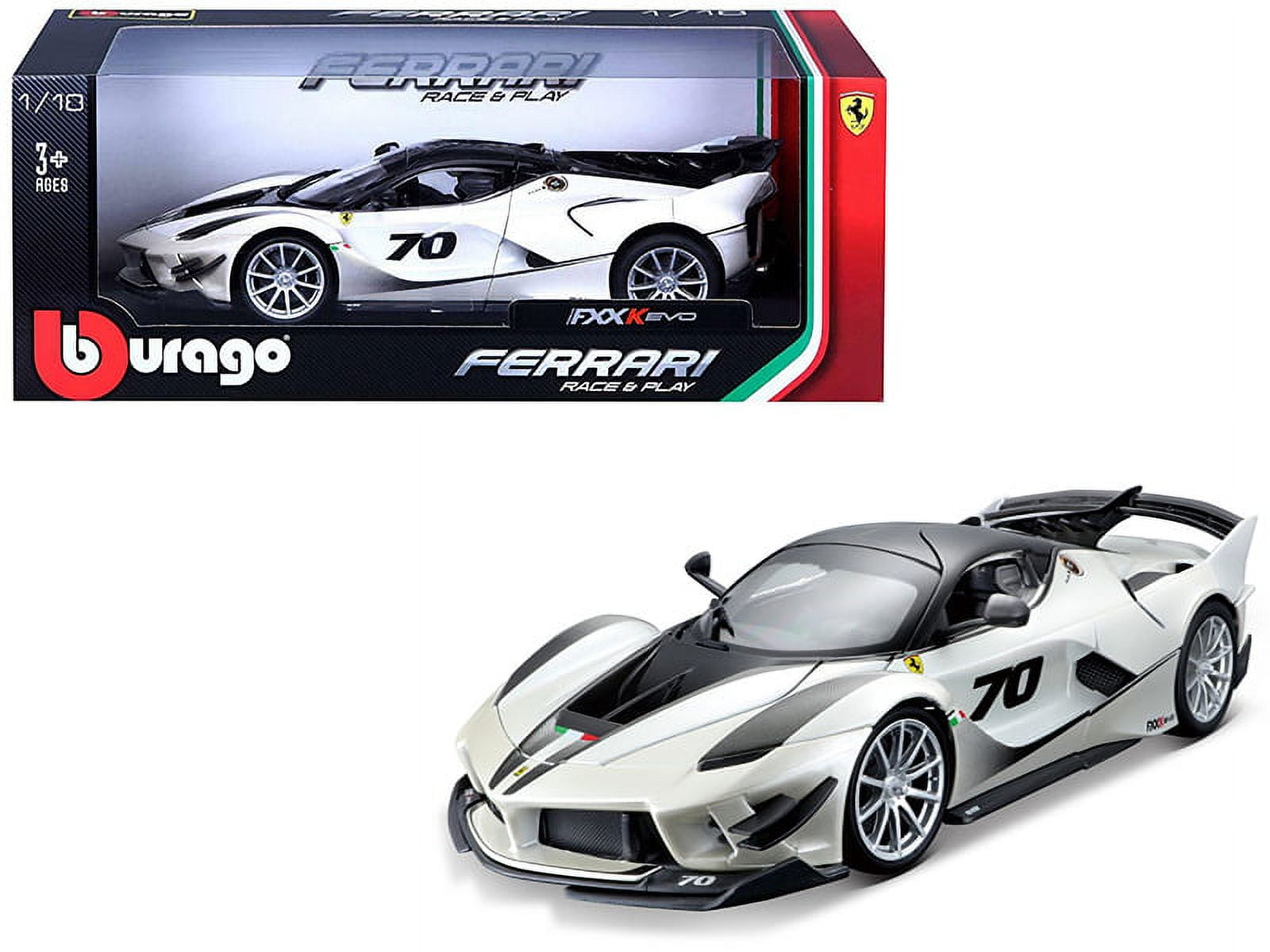 Ferrari LaFerrari F70 Red with Black Wheels 1/18 Diecast