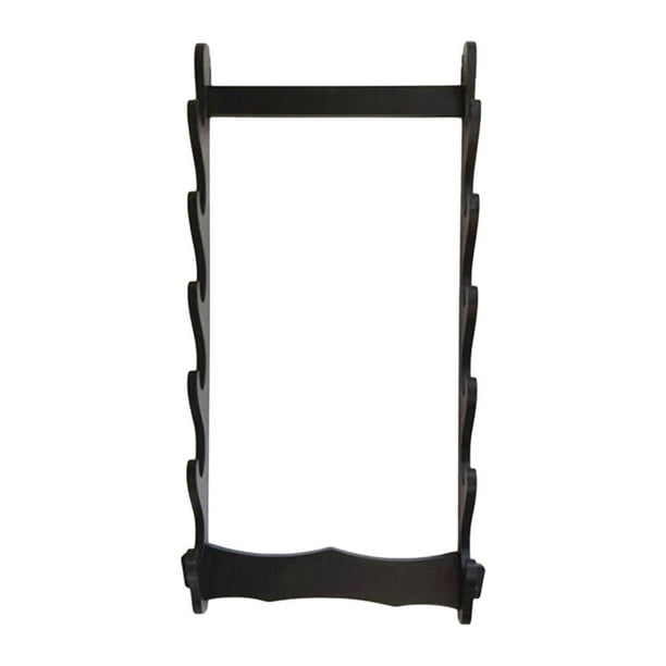Soporte para samurái, organizador de almacenamiento de para montaje en pared, soporte Horizontal, soporte de pared para de 6 niveles