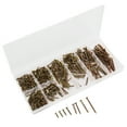 thumbnail image 4 of Vis en Acier Inoxydable, Vis de Comptoir Croisé Pièces de Fixation Haute Résistance Résistance Résistance à la Corrosion 345 Pcs pour Installation de Menuiserie, 4 of 7