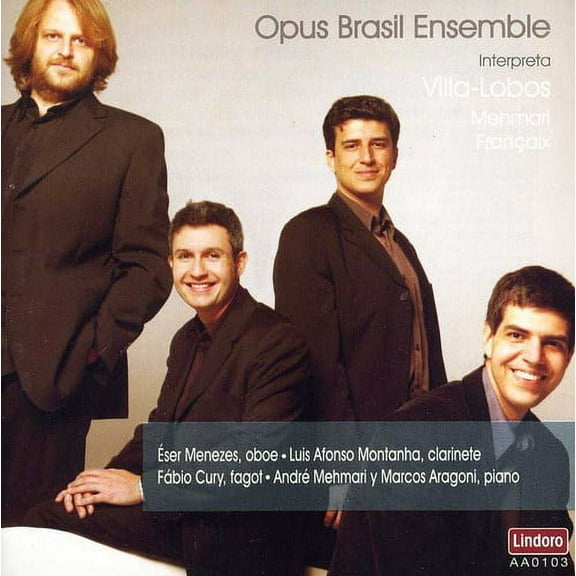Opus Brasil Ensemble - Music for Oboe Clarinet & Bassoon - Classical - CD