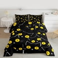 thumbnail image 2 of jejeloiu Colorful Cartoon Cat Full Size Comforter Sets,Kawaii Kitten Animal Bedding Comforter Set,Black Pet Animals Bedding Sets For Girl Boys,Ultra Soft Home Decor Reversible,3pcs, 2 of 8