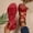 Red, variant on Women's Dressy Bow Flat Sandals, Crisscross Elastic Strap Open Toe Sandals,Solid Colors Lightweight Casual Summer Sandals for Women Red 6