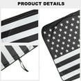 thumbnail image 5 of Car Sun Shade Black US Flag Front Window Windshield Cover Visor Sun Protection Reflector Truck Pickup SUV Auto Universal, 5 of 10