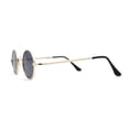 thumbnail image 4 of Retro Stoner Pimp Micro Round Circle Pop Color Lens Sunglasses Gold Black, 4 of 4