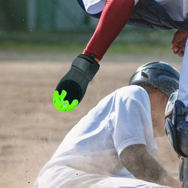 Mitaine De Baseball Coulissante - Gants De Protection Mains Gauche Et Droite Rose